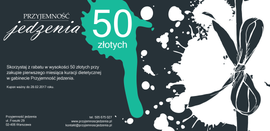 Voucher na 50 złotych - rozpocznij współpracę już dziś!